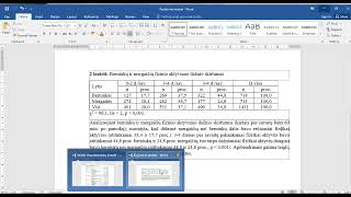 Apibendrintų kategorinių duomenų vaizdavimas iš SPSS į doc lenteles [upl. by Unam]