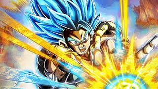 Dragon Ball Z Dokkan Battle  PHY LR Super Saiyan Blue Gogeta Active Skill OST Extended [upl. by Rothberg]