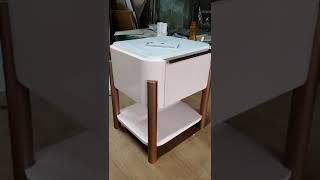 Bedside table PU finishing carpenter YouTube search [upl. by Riesman]