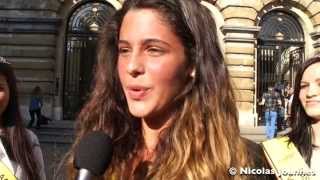 Exclusif  Coralie de Secret Story 9 en 2013 au Parlement miss Belgique [upl. by Ainaled]