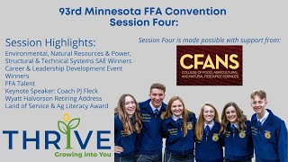 2022 Minnesota FFA Convention  Session Four [upl. by Terti818]