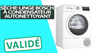 Avis Sèchelinge Bosch pompe à chaleur avec un condensateur autonettoyant [upl. by Aimahc175]