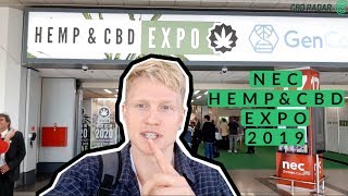 Hemp and CBD Expo at NEC Birmingham 2019 [upl. by Enohpets]