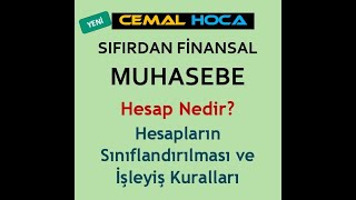 2 Hesap Nedir │ Hesapların Sınıflandırılması │Muhasebenin Mantığı │ Öğrenme Garantili [upl. by Ydnagrub437]