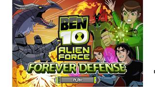 Ben 10 Forever Defense  Gameplay [upl. by Adolph]