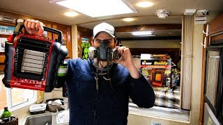 Are BUDDY HEATERS SAFE Inside an RV   Carbon Monoxide FULL TEST REVIEW [upl. by Herra]