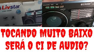 Radio LivStar Com Som Limpo Mas Muito Baixo [upl. by Ellehcsor]