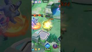 Pokemon Unite HM45 Blastoise Vs MrMime and Machamp Center map fight Gets Kod gameplay [upl. by Susi]