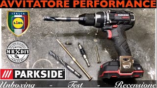 PERFETTO Nuovo Avvitatore Parkside performance 60 Nm PABSP 20Li C2 Lidl  Brushless Recensione [upl. by Kai]