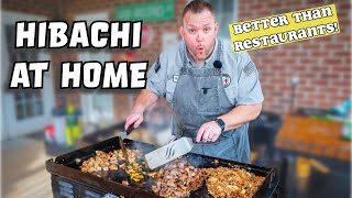 How to Cook Hibachi on a Blackstone  Secrets Revealed [upl. by Koenraad]