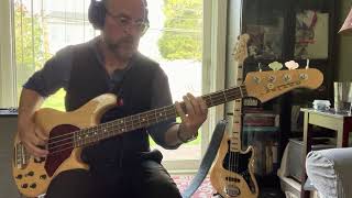 The Cramps  quotGoo Goo Muckquot Bass Cover [upl. by Naujik971]