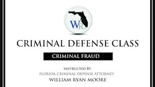 What is Required to Prove Fraud in Florida Explained by Broward Fraud Lawyer William Moore [upl. by Maxa]