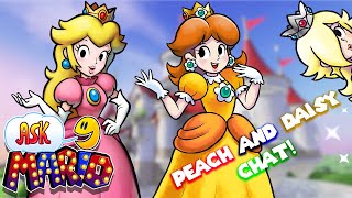 🍄Ask Mario🍄  👑Peach and Daisy have a chat🌼 [upl. by Ilime]