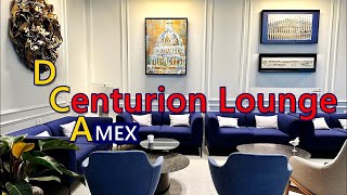 AMEX Centurion Lounge DCA Ronald Reagan Washington National Airport [upl. by Koball872]