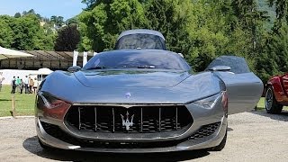 Maserati Alfieri Concept  Start amp Sound [upl. by Hannasus]