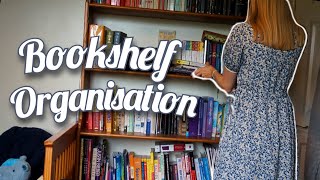 Organising my Bookshelf  First Audiobook Experience [upl. by Nylirac688]