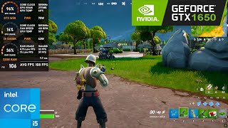 GTX 1650  Fortnite OG Chapter 1  1080p Low Medium High Epic [upl. by Asseniv]