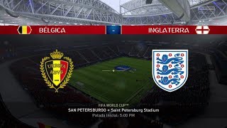 Belgica vs Inglaterra  Mundial Rusia 2018  Fifa World Cup Russia 2018  Partido Completo [upl. by Juliet]