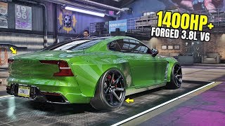 Need for Speed Heat Gameplay  1400HP POLESTAR 1 Customization  Max Build 400 [upl. by Hillari231]