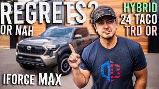 WAS IT THE RIGHT CHOICE 2024 Toyota Tacoma iForce MAX TRD OffRoad Review and Thoughts [upl. by Nettirb]