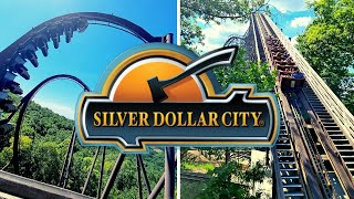 Silver Dollar City  This Theme Park Is AMAZING  Vlog [upl. by Ahtinak]