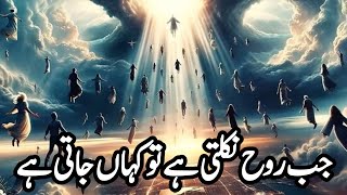 jb rooh niklti hy जब आत्मा बाहर आती है  achi or buri roohe kaha jati hain islamichistory [upl. by Moguel943]