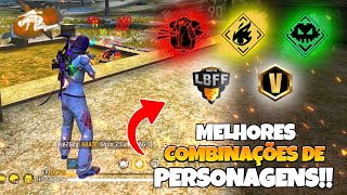 AS MELHORES COMBINAÇÕES DE HABILIDADES ATUALIZADAS FREE FIRE DICAS [upl. by Skylar]