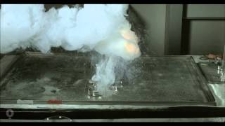 Yellow Powder Deflagration in SLOW MOTION [upl. by Guidotti535]