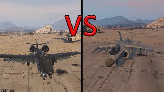 B11 Strikeforce VS Hydra в GTA Online [upl. by Otrebogad]