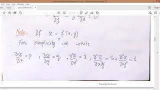 PARTIAL DIFFERENTIAL EQUATIONSLAGRANGE METHOD [upl. by Nabi250]