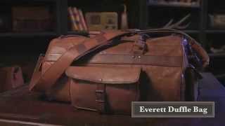 Everett Vintage Duffle Bag for Men by Buffalo Jackson [upl. by Vinaya]