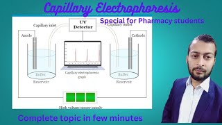 Capillary Electrophoresis  Capillary Electrophoresis Principle  Pharmacy Notes [upl. by Notsyrb]