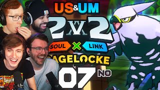 THE SECOND CAGE MATCH  Pokemon USUM 2v2 Randomized Soul Link Cagelocke • 07 [upl. by Hedva]