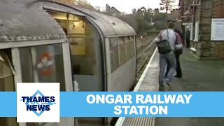 Ongar Railway Station  Thames News [upl. by Ennybor]