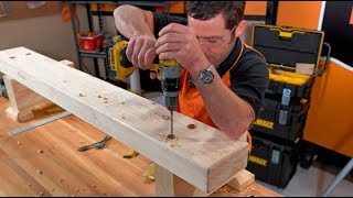 How to Build an Outdoor Bench Seat  Mitre 10 Easy As DIY [upl. by Hoeg]