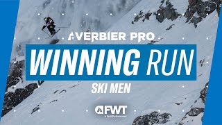 Max Hitzig I Ski Men Winning Run I 2024 Verbier Pro [upl. by Pirnot533]