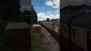 🚂 Sir Nigel Gresley 60007 Churston Station england devon steamrailway steam heritage [upl. by Asserat]