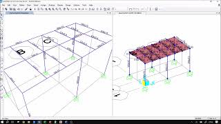 DISEÑO DE PLATAFORMA METALICA CON SAP2000 [upl. by Aihsar287]