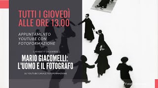 Mario Giacomelli luomo ed il fotografo  Storia della fotografia [upl. by Suitangi]