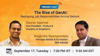 The Rise of GenAI Reshaping Job Responsibilities Across Sectors  Simplilearn [upl. by Doralynne]