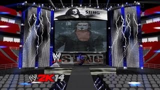 WWE 2K14  CUSTOM ENTRANCES [upl. by Hephzipah]