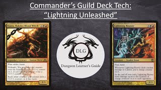 Exava Rakdos Bloodwitch Lightning Reaver Commanders Guild Deck TechGameplay [upl. by Blen]