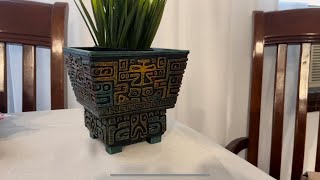 Reviewing Self Watering Plant Pot with Additional Space [upl. by Infield213]