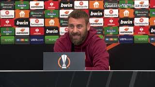 De Rossi quotDybala Dobbiamo valutare bene come sta Gasperini Ne parleremo più avantiquot [upl. by Egiaf]