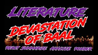 Audiobook The Devastation of Baal [upl. by Htiduy]