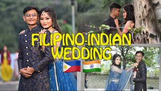 OUR INDIAN TRADITIONAL WEDDING  FILIPINOINDIAN WEDDING Milan and Elaine [upl. by Aicella]