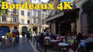 Bordeaux France Walking tour 4K [upl. by Dorri434]