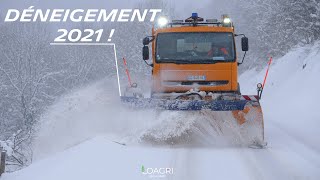 ❄😍DÉNEIGEMENT 2021 dun COL VOSGIEN  💪 [upl. by Machute408]