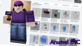 Roblox Arsenal Delinquent Avatar Tutorial [upl. by Ayt]