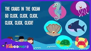 Animals In The Ocean Lyric Video  The Kiboomers Preschool Songs amp Nursery Rhymes About the Ocean [upl. by Airdnazxela281]